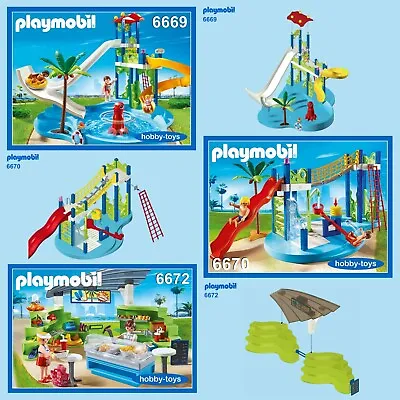 Buy Playmobil * WATER PARK  / POOL 6669 6670 6672 6673 * SPARE PARTS SERVICE * • 0.99£