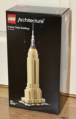 Buy LEGO 21046 Architecture Empire State Building Brand New & Sealed Set • 161.99£