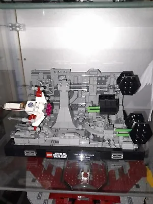 Buy Star Wars Lego Diorama Death Star Trench Run 75329 • 40£