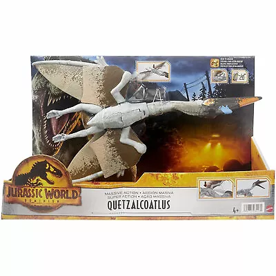 Buy New Jurassic World Dominion Quetzalcoatlus Dinosaur Figure - Massive Action Toy • 35.99£