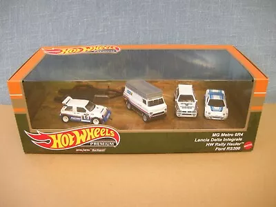 Buy HOT WHEELS RALLY LEGENDS, Premium Collector Set, Ford RS, 6R4, Delta - IN STOCK! • 35£