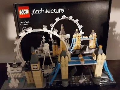 Buy LEGO 21034 Architecture Skyline Model Building Set, London Eye, Big Ben, Tower B • 20£