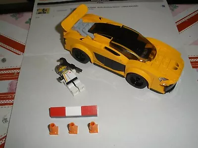 Buy LEGO - SPEED CHAMPIONS: McLaren P1 (75909) Incomplete • 9£
