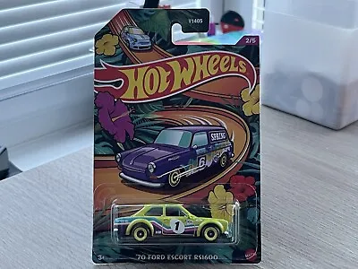 Buy Hot Wheels 2024 Walmart Exclusive Easter Spring ‘71 Ford Escort RS1600 • 10£