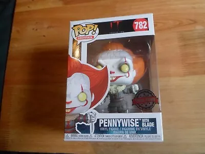 Buy Pennywise With Blade 782 Funko Pop Vinyl It Movies • 9.99£