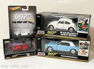Buy James Bond 007: Model Cars By Motormax & Hot Wheels Selection • 15£