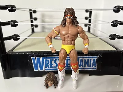 Buy WWE Ultimate Warrior Wrestling Figure Mattel Elite Royal Rumble WWF COMBINED P&P • 9.49£