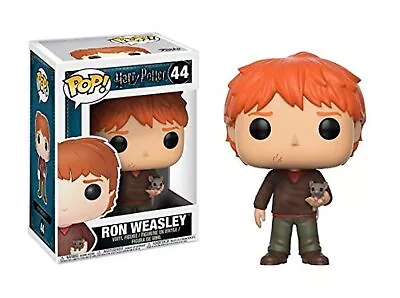 Buy Funko Pop! Harry Potter - Ron Weasley With Scabbers Vinyl Action Figure #44 • 11.99£