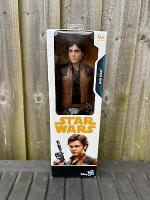Buy Han Solo 12 Inch Action Figure Hasbro 2017 Star Wars New Collectible Figurine • 20.99£
