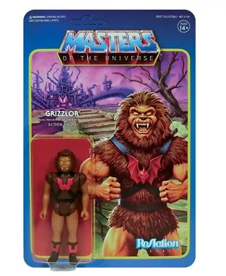 Buy Super7 ReAction - Masters Of The Universe - Grizzlor Action Figure • 15.99£