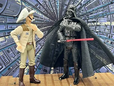 Buy Star Wars Figures - Captain Antilles & Darth Vader - Good Condition - Hasbro - • 11.99£