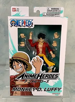 Buy One Piece Monkey D. Luffy Anime Heroes Action Figure Toy Bandai Toei Animation • 22.95£