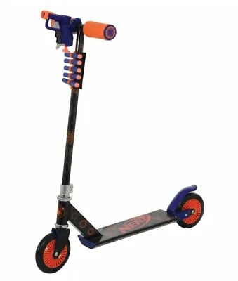 Buy Nerf Blaster Kids Inline Scooter With Outdoor Activity Toy Ride For Ages 5+yrs • 35.99£