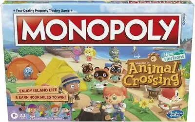 Buy Monopoly Animal Crossing Edition Kids Video Game Collectible • 15.99£