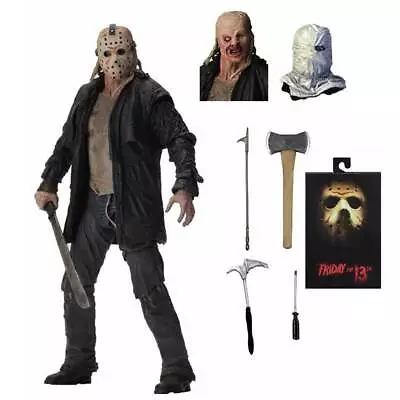 Buy 7  Action Figure NECA Friday The 13th Ultimate Jason Voorhees PVC Model Toy Gift • 24.75£
