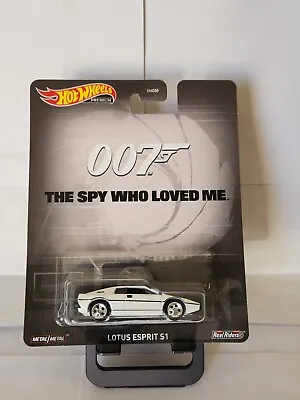 Buy Hot Wheels Premium 007 The Spy Who Loved Me Lotus Esprit S1 Real Riders N38 • 8.50£