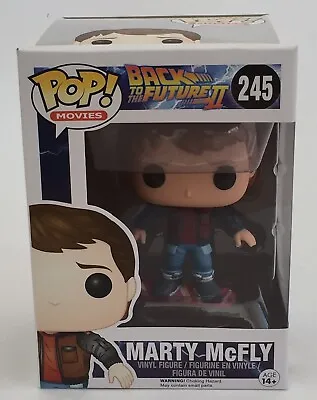 Buy Back To The Future Marty Mcfly Exclusive Hoverboard POP Vinyl & Protector 245 • 89.99£