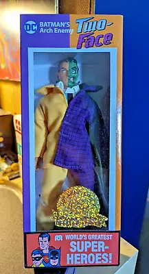 Buy Mego 50th Anniversary Two-face Wgsh Dc Retro Action Figure With Coin • 27£