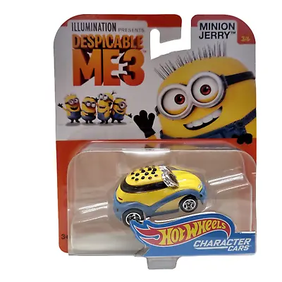 Buy Hot Wheels Despicable Me 3 Character Cars Minion Jerry • 8.99£
