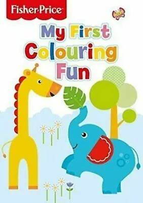Buy  Fisher Price My First Colouring Fun Toddler Kids Drawing Activity Book- Giraffe • 4.59£