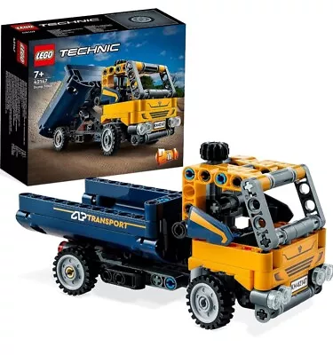Buy LEGO TECHNIC: Dump Truck (42147) 2 In 1 Set With 177 Pieces • 8.99£
