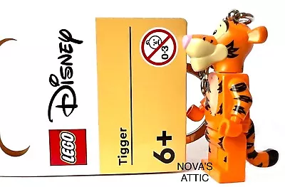 Buy Lego Disney Winnie The Pooh Tigger Minifigure Keyring  854193 Very Rare • 26£