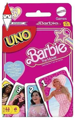 Buy Mattel Uno Barbie Movie Playing Cards • 16.39£