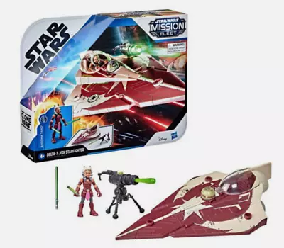 Buy New Star Wars Mission Fleet Playset Ahsoka Tano Figure & Jedi Starfighter Ship • 14.99£