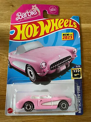 Buy Hot Wheels Barbie 1956 Corvette Pink LC [Combined P&P] • 5£