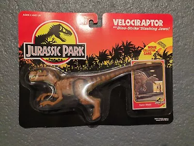 Buy Kenner Jurassic Park Velociraptor W/ Dino Strike Slashing Jaws - Limited Edition • 89.99£