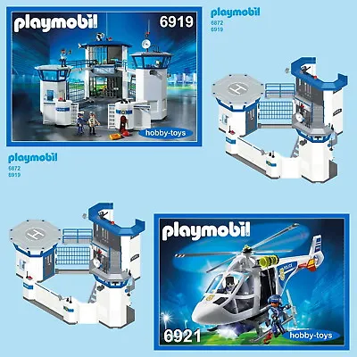 Buy Playmobil * 6872 6919 6921 9131 * Police Station HQ * SPARE PARTS SERVICE * • 0.99£