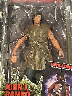 Buy NECA First Blood - Rambo Survival Version 7  Action Figure (53502) Boxed Toys • 35.45£