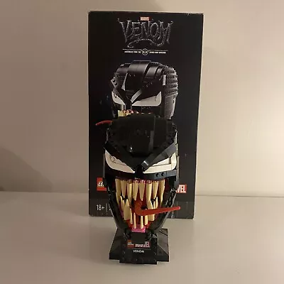 Buy LEGO 76187 Marvel Venom Head Bust  (76187) 100% Complete! RETIRED • 46.33£