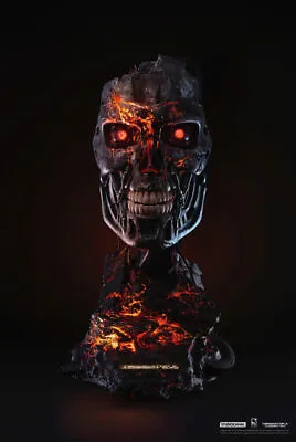 Buy Terminator 2 Diorama: Judgment Day T-800 Battle Damaged Art Mask Led Limited • 491.42£