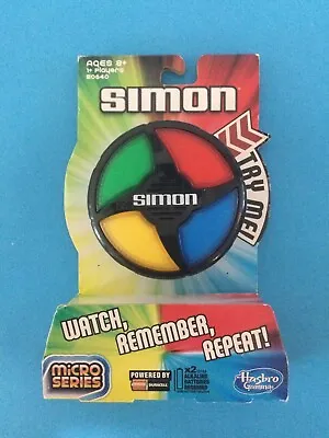 Buy Simon - Mini Electronic Handheld Travel Toy By HASBRO *NEW* Great Xmas Gift Idea • 16.99£