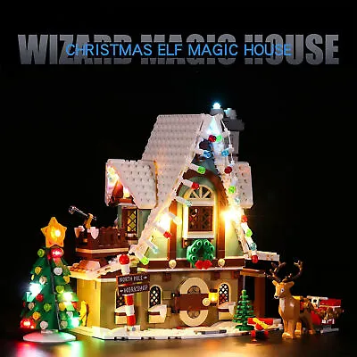 Buy LED Light Kit For Elf Club Magic Castle - Compatible With LEGO 10275 Set • 25.18£