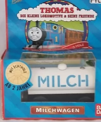 Buy Thomas Wooden Railroad,bandai German Release Milch Tanker ,very Rare,new In Box, • 350£