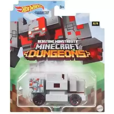 Buy Hot Wheels Minecraft - 1/64 Metal Vehicle - Redstone Monstrosity Character • 15.41£