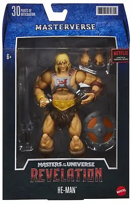 Buy Masters Of The Universe Masterverse Revelation He-Man Action Figure New/Boxed • 10.95£