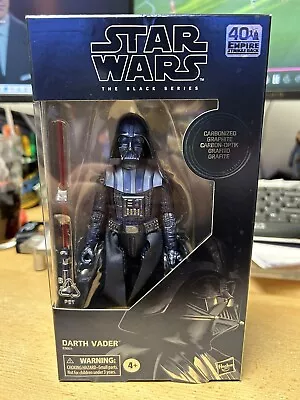 Buy DARTH VADER - Star Wars The Black Series Carbonised E9924 Sealed & New • 30£