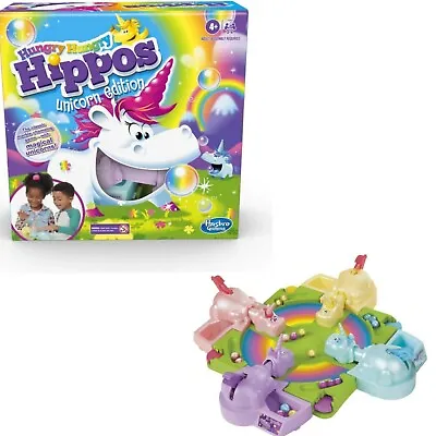 Buy Hungry Hungry Hippos Unicorn Edition, Family Toy. Brand NEW • 27.99£