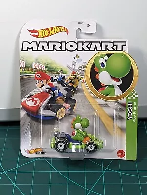 Buy Hot Wheels MarioKart  Yoshi Pipe Frame  1/64 Diecast • 8.99£