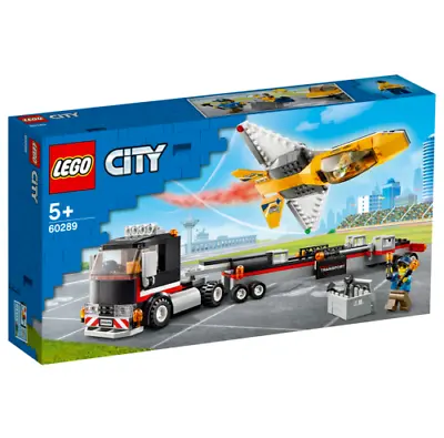 Buy Lego City 60289 - Airshow Jet Transporter NEW - FREE SHIPPING • 91.22£