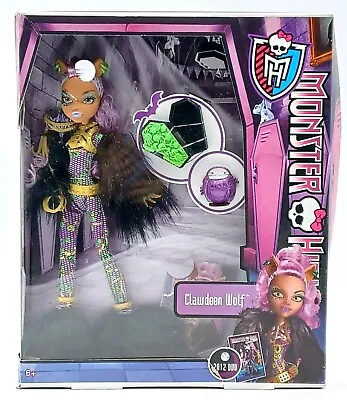 Buy 2012 Monster High Ghouls Rule Clawdeen Wolf Doll / Mattel X3715 / New & Original Packaging • 123.69£