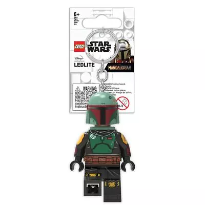 Buy LEGO Star Wars Boba Fett Minifigure Key Light (Keyring / Keychain) • 17.95£