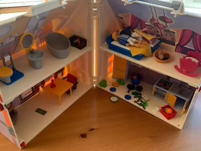 Buy Playmobil House With Furniture And Figurines • 20£
