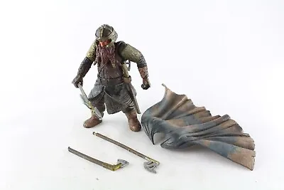 Buy ToyBiz Lord Of The Rings Gimli + 4 Axes Action Figure • 14.99£