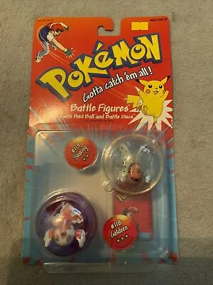 Buy Original Pokemon Goldeen Seaking TOMY Hasbro Nintendo Figures Rare • 30£