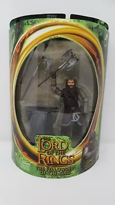 Buy Vintage 2001 Toy Biz Lord Of The Rings Gimli Action Figure BNIB • 22.99£