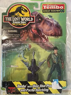 Buy AE791 Kenner Jurassic Park Lost World Roland Tembo Sealed But Damaged Packaging • 40£